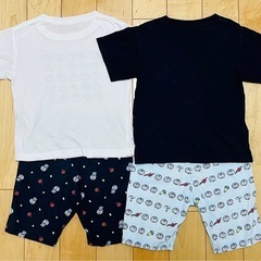 ドラえもん Tシャツ ハーフパンツ 100 セット 短パン 男の子 キッズ 半袖の画像