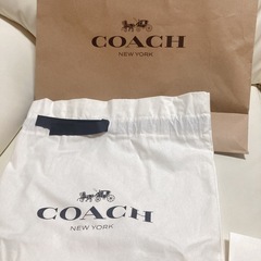 新品未使用　COACH ネイビー ショルダーバッグの画像
