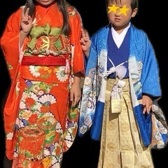 七五三　7歳着物　の画像