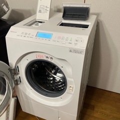 未使用に近い　パナソニック　2023年購入　LX125AL ドラム式洗濯乾燥機の画像