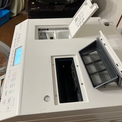 未使用に近い　パナソニック　2023年購入　LX125AL ドラム式洗濯乾燥機の画像