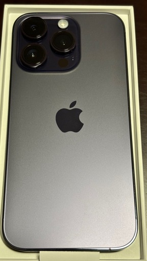 別サイトでうれました売れました【美品】iPhone14 pro  256G ディープパープル