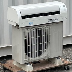 取付け可 ! !◇三菱 エアコン 6畳用 2018年 霧ヶ峰 内部クリーン MSZ-GV2218 高圧洗浄済み！保証付き ! !の画像