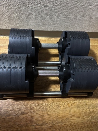 可変式ダンベル36kg 2個＋トレーニングベンチ