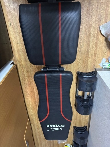 可変式ダンベル36kg 2個＋トレーニングベンチ