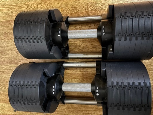 可変式ダンベル36kg 2個＋トレーニングベンチ