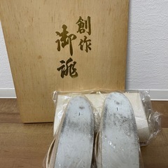 大人用着物小物　下駄、鞄セットサイズ23センチぐらいです　の画像