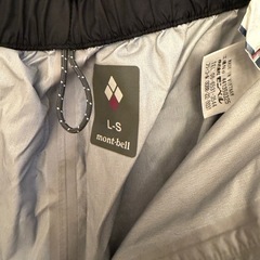 【未使用】mont-bell 撥水レインパンツ レディース M〜lLの画像