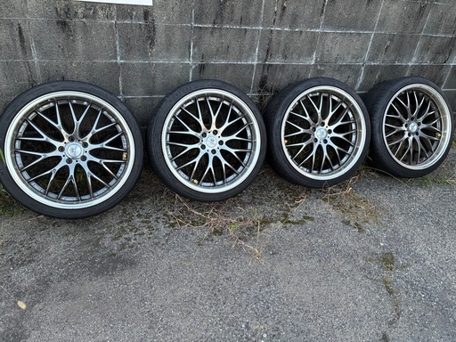 受け渡し者決定　
21インチアルミホイール4本セット