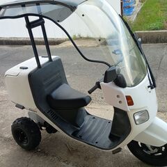 ホンダのジャイロキャノピー　純正ワゴン鍵付き　ミニカー登録の画像