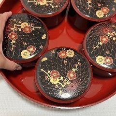 寿司桶　寿司皿　和皿の画像