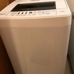 ハイセンス　４.5キロ　全自動洗濯機の画像