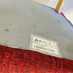 赤いソファオットマン付き！の画像