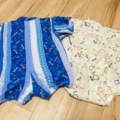 Vigore Nino✨ベビー甚平✨2着セット✨日本製✨ロンパース甚平✨の画像