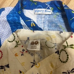 Vigore Nino✨ベビー甚平✨2着セット✨日本製✨ロンパース甚平✨の画像