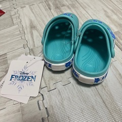 アナと雪の女王 エルサ ベビーサンダル 13cm 新品の画像