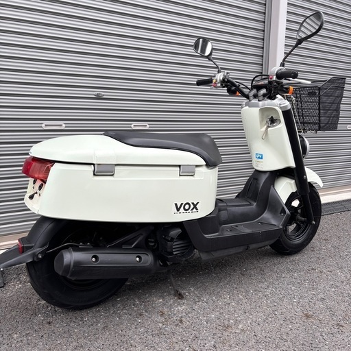 4299.自賠責R9年10月まで　VOX50 貴重なキャリア付属　千葉県柏市　即日配送、自走引き取りも可能