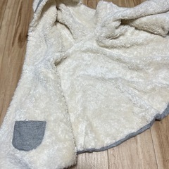 フィセル✨未使用✨オーガニックコットン✨2wayポンチョ✨マント✨の画像