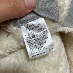 フィセル✨未使用✨オーガニックコットン✨2wayポンチョ✨マント✨の画像