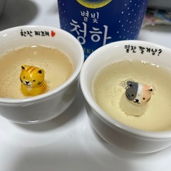 ソジュ グラス ショットグラス カカオフレンズ 猫 の画像