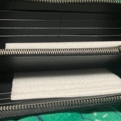 COACH　ブラック長財布の画像