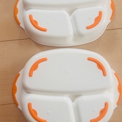 2点セット アンパンマン　子供　食品プレートの画像