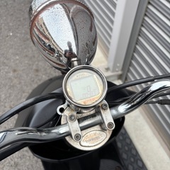 4303.バーハン、デジタルメーター化　62ディオ　シート、ミラー新品　千葉県柏市　即日配送、自走引き取りも可能の画像