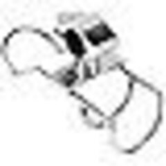 ステンレス鋼製　釣り竿ラック ホルダーポールブラケットサポートベース ボートハードウェア用 の画像