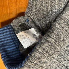 新品　ニットベスト　90の画像