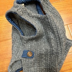 新品　ニットベスト　90の画像