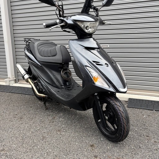 4306.人気小型　アドレスv125s BEaMSマフラー、カスタムシート付属　千葉県柏市　即日配送、自走引き取りも可能