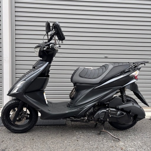 4306.人気小型　アドレスv125s BEaMSマフラー、カスタムシート付属　千葉県柏市　即日配送、自走引き取りも可能 4306.人気小型アドレスv125s BEaMSマフラー、カスタムシート付属千葉県