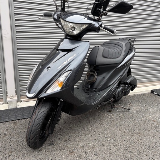 4306.人気小型　アドレスv125s BEaMSマフラー、カスタムシート付属　千葉県柏市　即日配送、自走引き取りも可能