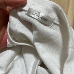 しまむら✨今年購入✨文字レース✨肩リボン✨半袖Tシャツ✨の画像