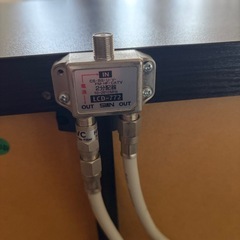 テレビ台（自家製分配器付き)）の画像