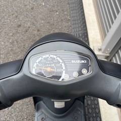 4308.お洒落カッコいい　レッツ4 FI シート新品　千葉県柏市　即日配送、自走引き取りも可能の画像