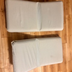 無印良品　座椅子　二つセット　少　の画像