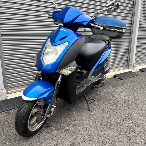 4309.低走行　キムコ　アジリティ125 ライトLED 千葉県柏市　即日配送、自走引き取りも可能