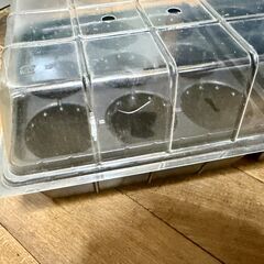  DAIM 種まきハウス 9穴トレー 2個付 他おまけの画像