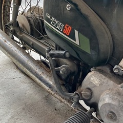 スーパーカブ12v C50車庫保管 の画像