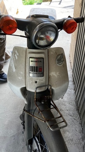 スーパーカブ12v C50車庫保管
