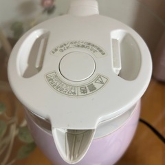 TIGER 電気ケトル 0.8L ピンクの画像