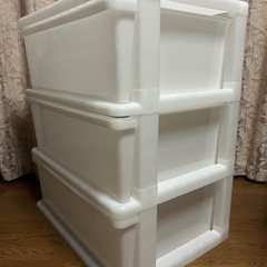 衣装ケース　3段引き出し 
の画像