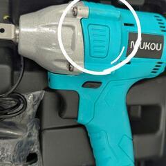 大特価！電動インパクトレンチ 21V バッテリー2個セット ブラシレスモーターの画像
