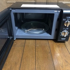 YAMAZEN 単機能電子レンジ 黒 500W/700Wの画像