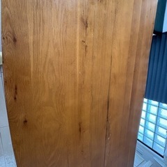 一枚板風ダイニングテーブル180cmの画像