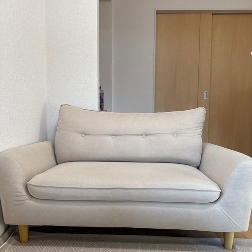 ニトリ ソファー ローソファにもなるコンパクトソファ(Nパック4 BE