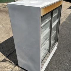 パナソニック 冷蔵ショーケース SMR-180FBAG 100V 359L 瓶冷やし ドリンクケース 冷蔵庫 スライド扉リアドアタイプ キャスター付の画像