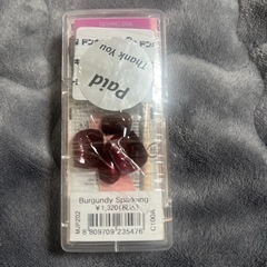 ネイルチップ ボルドー  ラメの画像