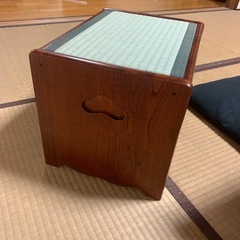 未使用品　畳　椅子　引き出し付き台の画像